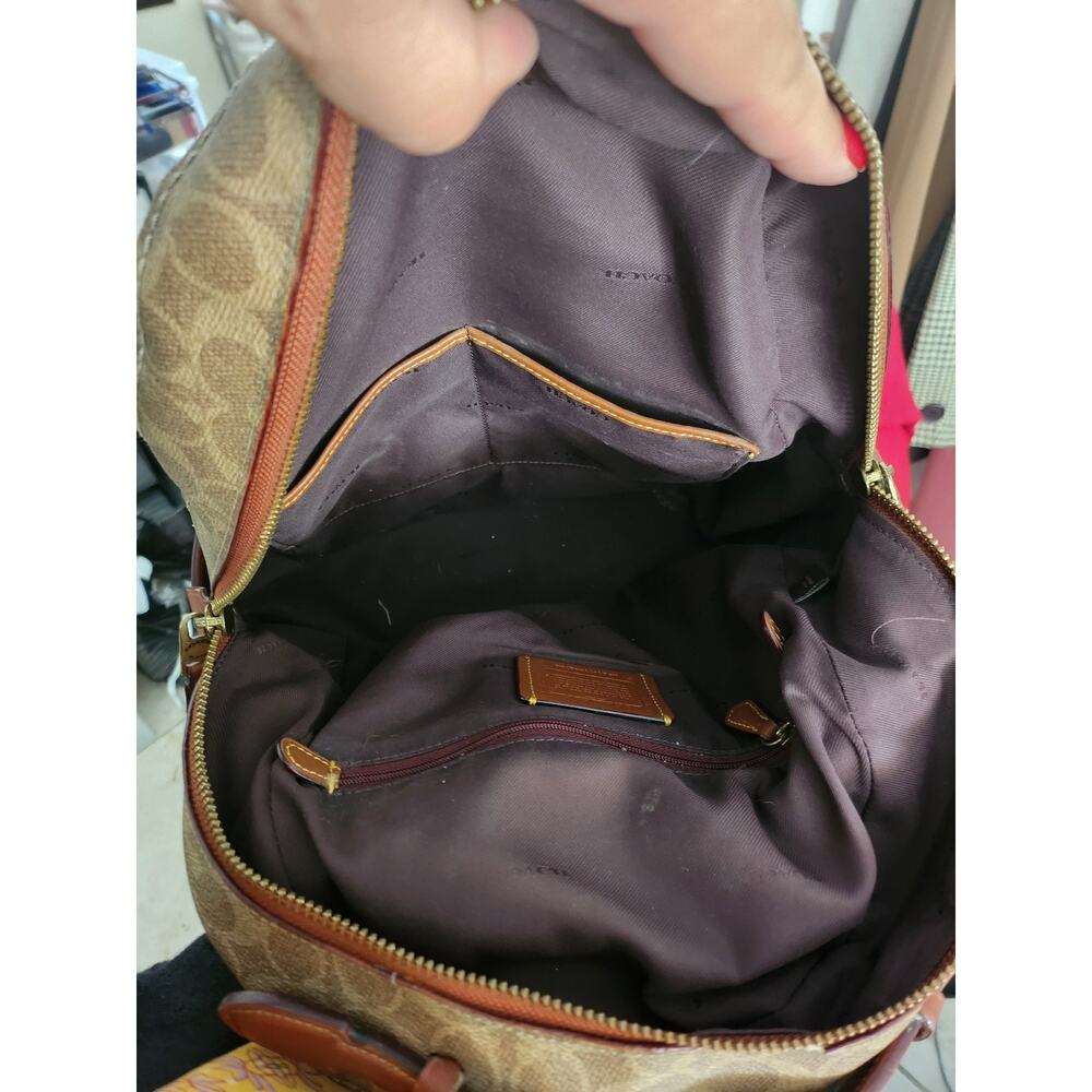 Coach Signature backpack - Picture 8 of 10